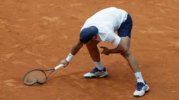 El ataque de furia de Francisco Cerúndolo en Madrid: destrozó su raqueta tras perder el primer set