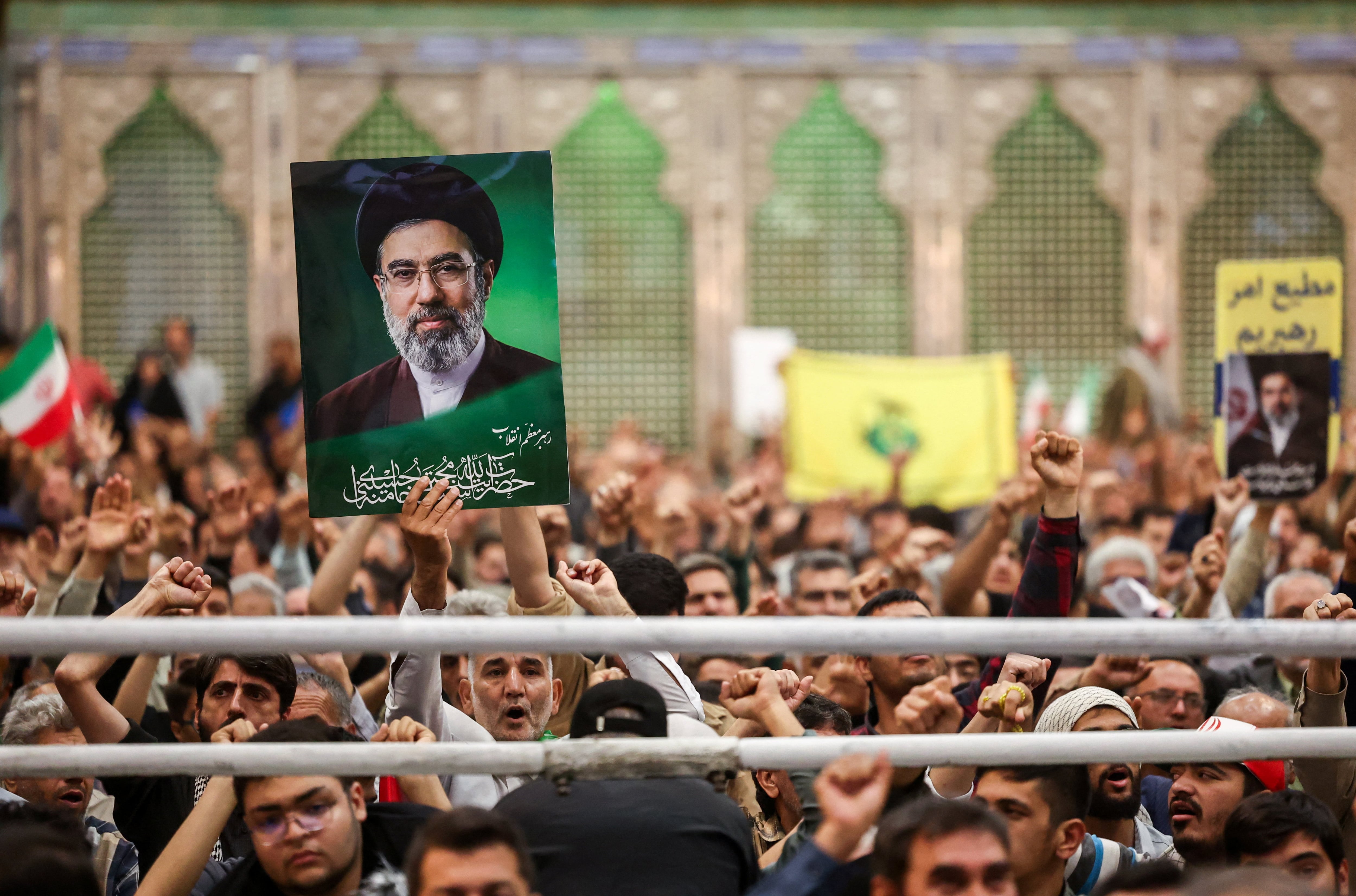 Irán difundió una carta atribuida a Mojtaba Khamenei con acusaciones contra Estados Unidos e Israel por intentar dividir a la sociedad iraní. (REUTERS/ARCHIVO)