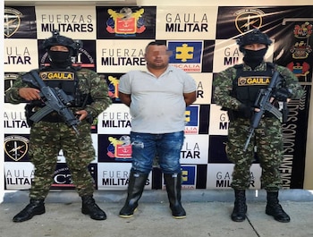 Alias Chiquití capturado en Caquetá