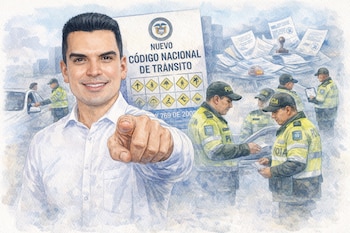 El senador Gersson Vargas Valdeleon lidera la propuesta de reforma integral a la Ley 769 y aboga por educación vial desde la escuela en Colombia - crédito Imagen Ilustrativa Infobae