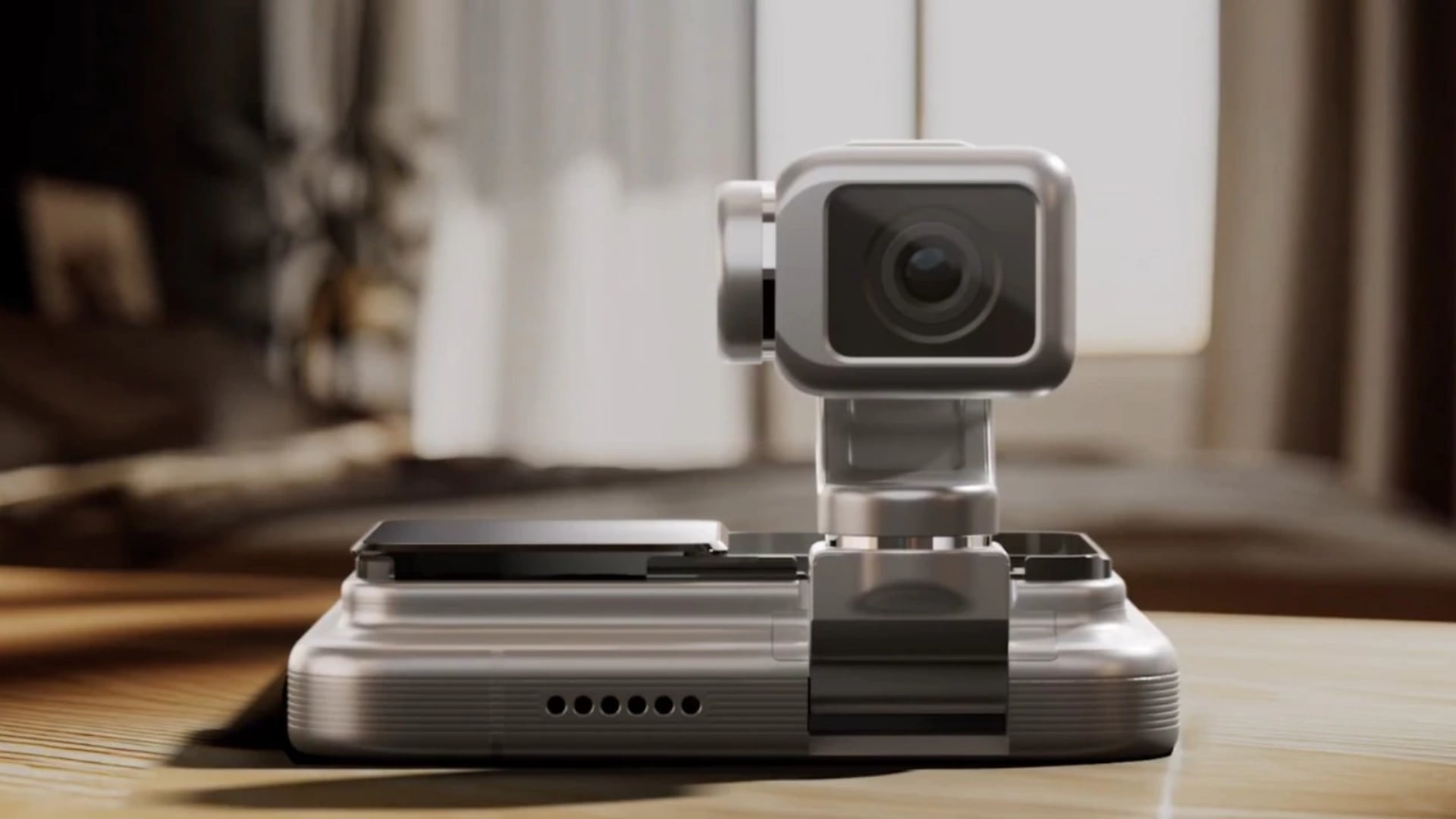 El Robot Phone de HONOR incorpora un micromotor patentado y gimbal 4DoF, permitiendo movimientos autónomos y gran estabilización de video. (Foto: HONOR)