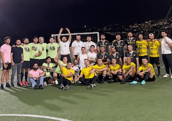 El torneo utiliza tecnología en tiempo real para marcar, fotografiar y compartir los momentos clave con jugadores y acompañantes - crédito suministrado a Infobae Colombia