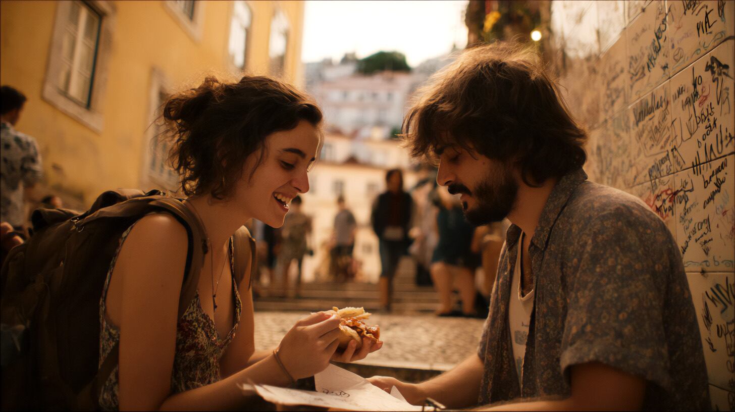 Esa tarde después de hablar por horas compartieron una bifana, un sándwich típico portugués (Imagen Ilustrativa Infobae)