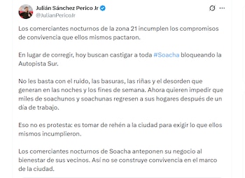 Julián Sánchez en X