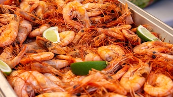 En fotos: El camarón protagoniza un concurso y festival para elegir el mejor plato en “Saborea Sánchez” de República Dominicana