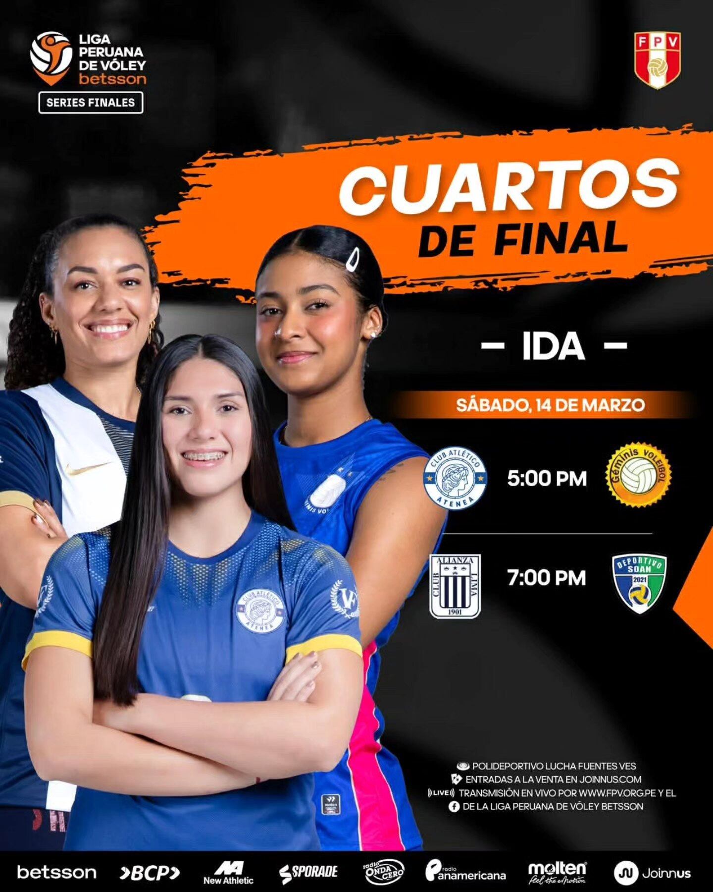 Partidos de hoy, sábado 14 de marzo, por cuartos de final ida