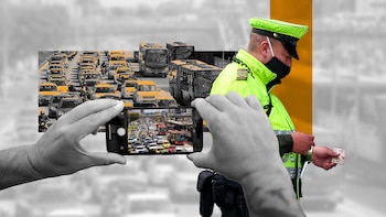 Con videos y fotos, los