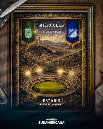 Afiche de Millonarios para el