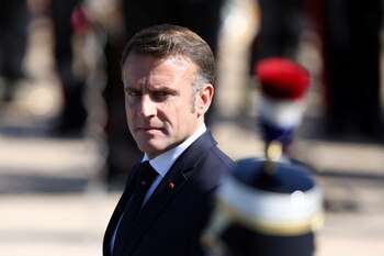 El presidente de Francia Emmanuel