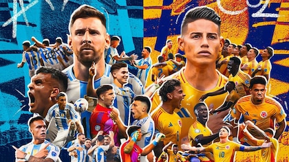 Colombia vs. Argentina - EN VIVO: Siga el minuto a minuto de la gran final de la Copa América 2024