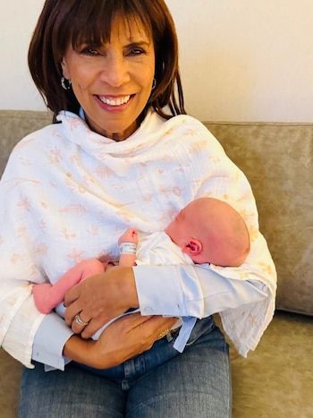 Anamá Ferreira presentó a su nieta Amalia Josefina y emocionó a sus seguidores