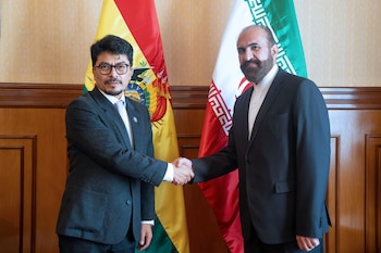 Fernando Aramayo convocó a los representantes de Irán y Rusia para exigir respeto al principio de no injerencia (EFE)