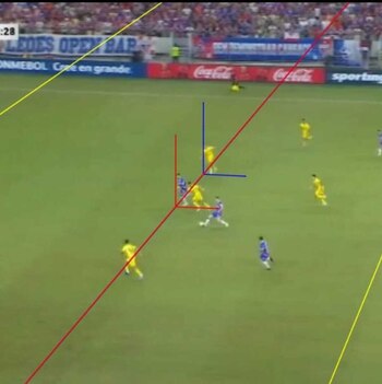 El polémico gol de Fortaleza
