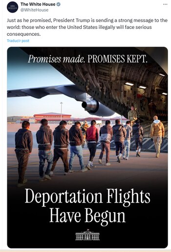 La imagen fue motivo de