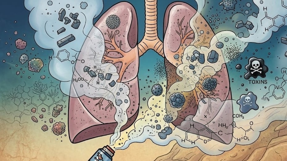 El uso de cigarrillos electrónicos sin nicotina ha crecido entre adolescentes y adultos como alternativa al tabaco convencional (Imagen Ilustrativa Infobae)