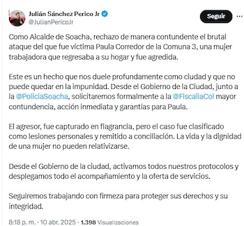 El mandatario confirmó que el