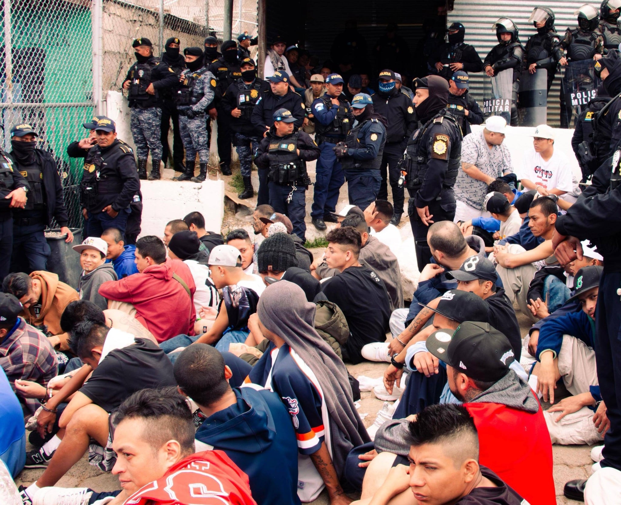 Fotografía: Sistema Penitenciario de Guatemala