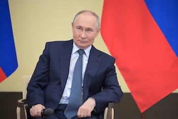 La visita de Vladimir Putin al JINR (Instituto Conjunto de Investigación Nuclear) se interpretó como un claro desafío hacia Occidente (REUTERS)