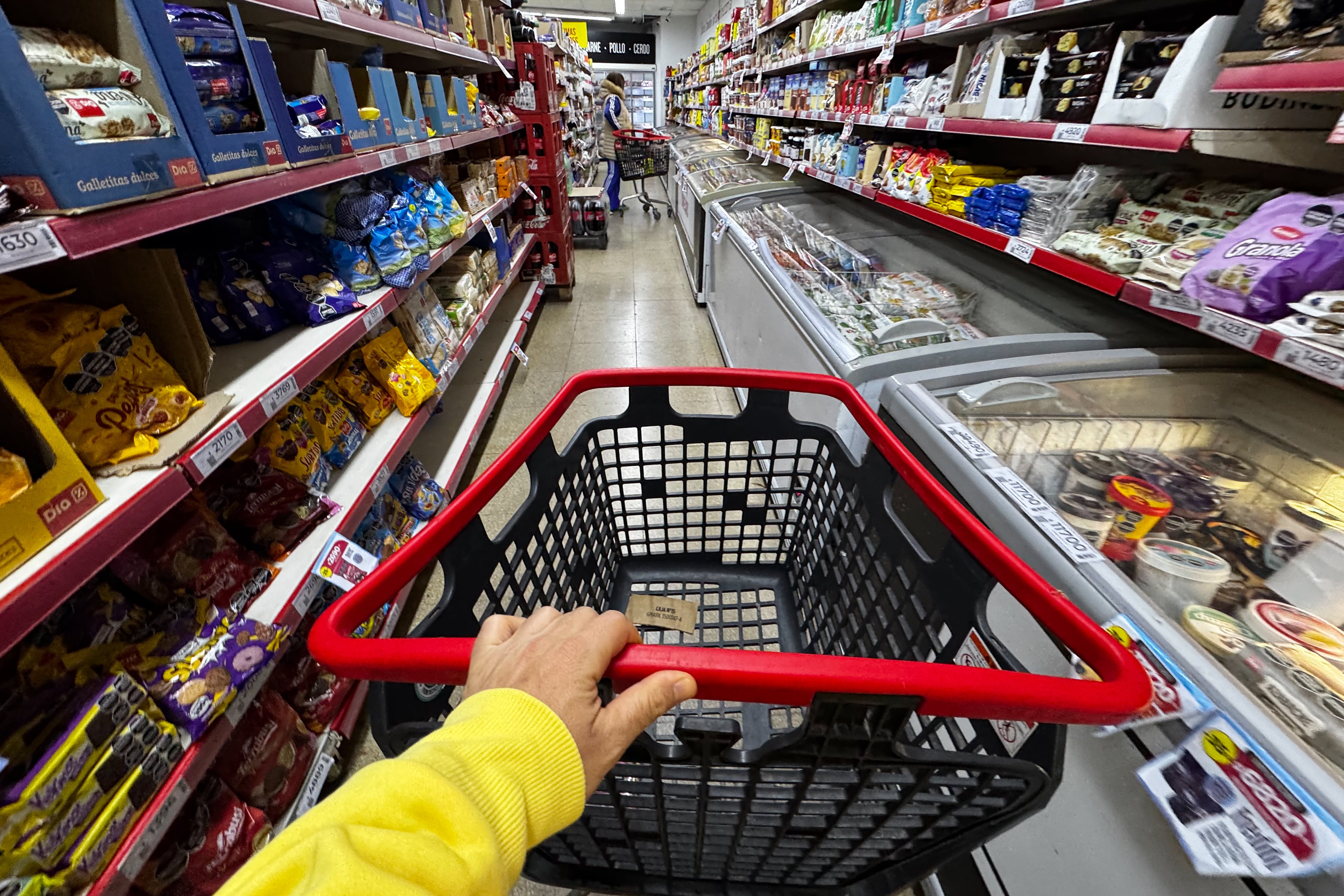 La inflación en junio fue de 1,9% y acumuló un alza de 33,5% en los últimos 12 meses. (EFE/ Juan Ignacio Roncoroni)