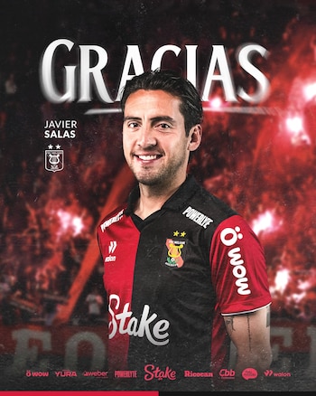 Javier Salas se desvincula de la entidad arequipeña, a la que solo aportó un gol en un semestre. - Crédito: FBC Melgar
