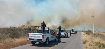 Elementos de la Guardia Estatal de Tamaulipas