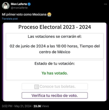 Mon Laferte emitió su primer