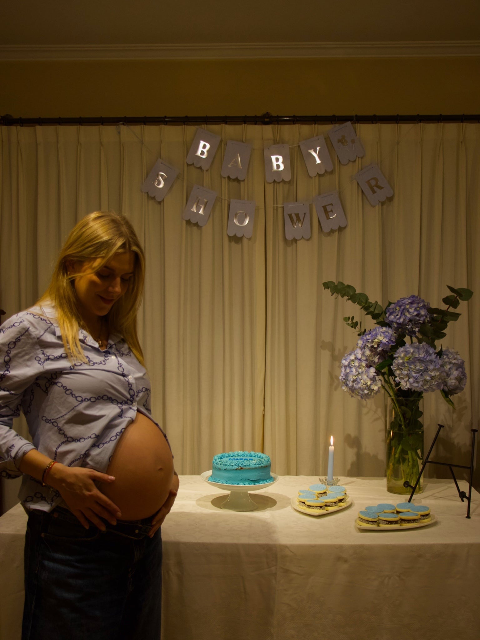 Sofía Aldrey celebró un baby shower para anticipar la llegada de su primer hijo