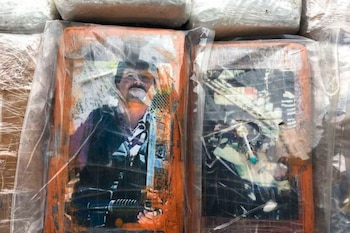 Fotografías de Pablo Escobar y