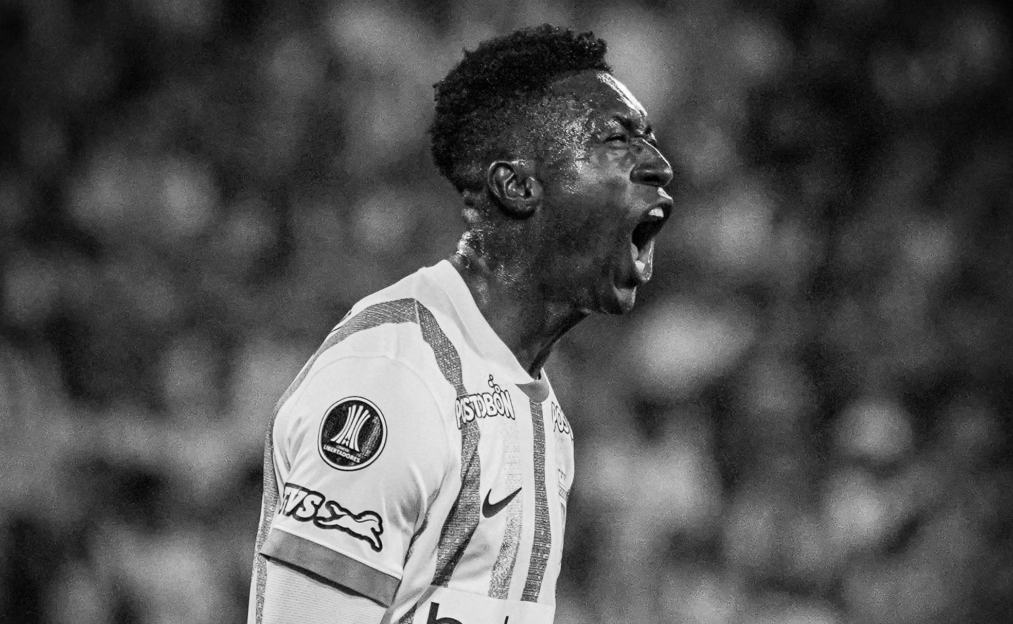 El atacante fue uno de los jugadores más destacados para el partido de Atlético Nacional ante São Paulo-crédito @nacionaloficial/X