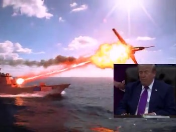 Trump publicó un video en su cuenta de Truth Social