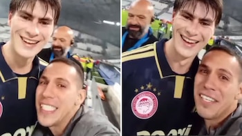 Hormiga González tiene emotivo gesto con aficionado mexicano tras triunfo ante Marsella en la Europa League