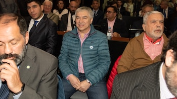 Lázaro Báez en Comodoro Py. (Foto: Adrián Escandar)