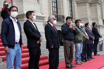 Pedro Castillo se reunió con