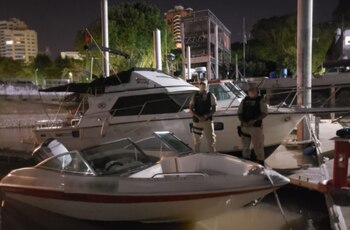 Este sábado, efectivos de la