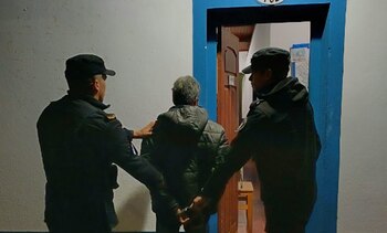 El sospechoso fue detenido tras