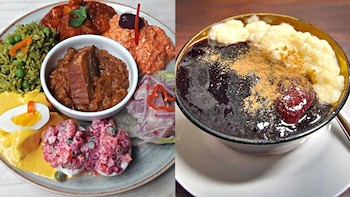 Platos combinados de Perú. Foto: