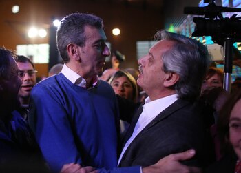 Alberto Fernández y Florencio Randazzo
