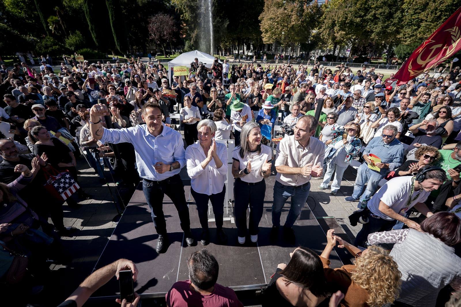 IU lidera las listas de Frente Amplio al Congreso en 29 provincias mientras Sumar lo hace en seis
