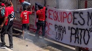 Tensión en la sede del