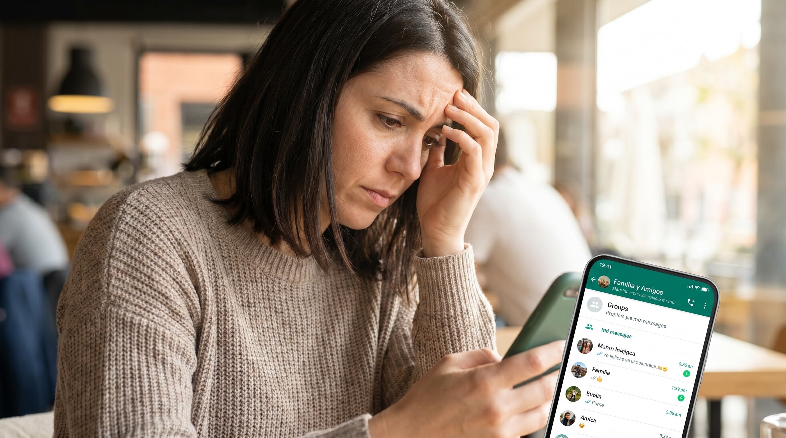 La ansiedad y el estrés por la obligación de responder rápidamente en WhatsApp influyen en la participación limitada en los grupos. (Imagen ilustrativa Infobae)