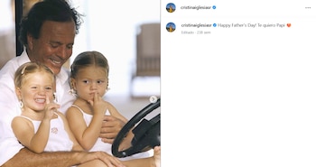 Publicación de Cristina Iglesias donde