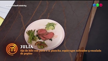 El plato de Julia Calvo
