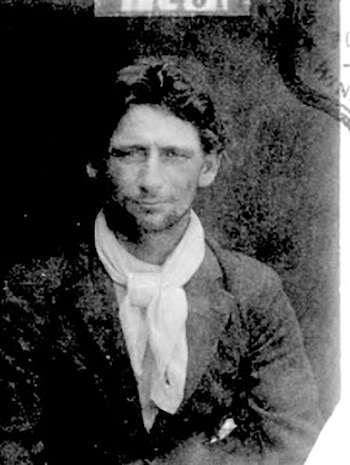 Juan Bautista Bairoletto, el protagonista de esta historia. Fue muy conocido en La Pampa y en Mendoza, escenario de muchos de sus delitos