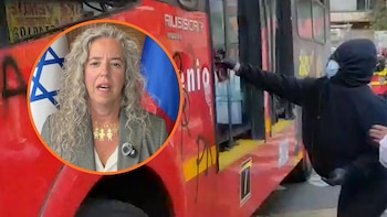 Embajadora de Israel en Colombia reaccionó a protestas en Bogotá, que tuvieron como blanco sede diplomática de su país: “Nunca han ayudado”