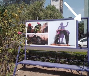 vandalizaron la glorieta de las mujeres que luchan