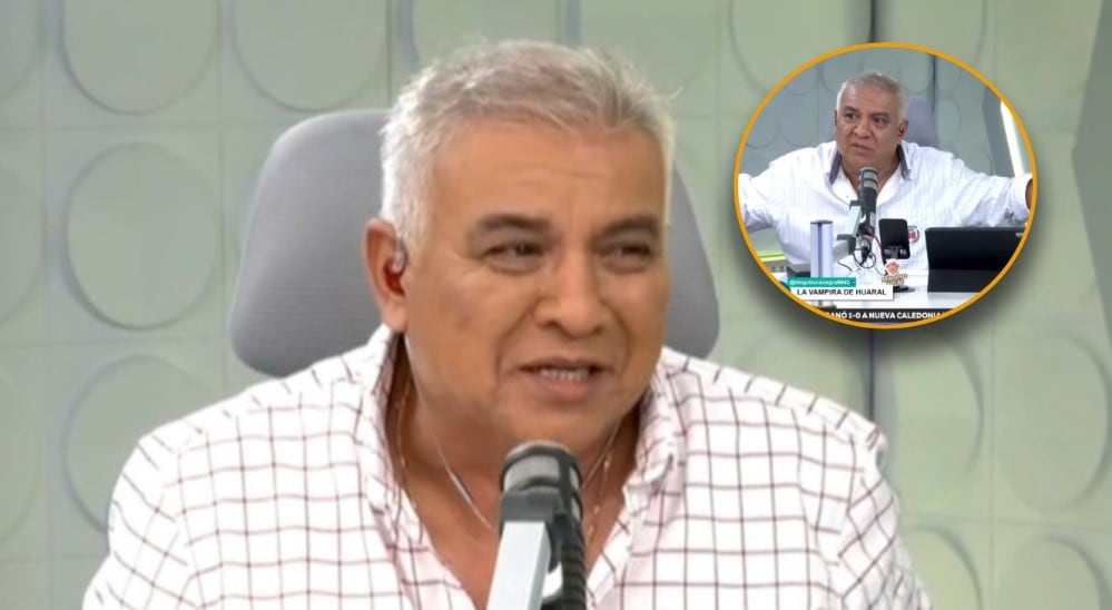 Manolo Rojas y su inquietante historia de “las ánimas” en su último programa. Captura: Los Chistosos.