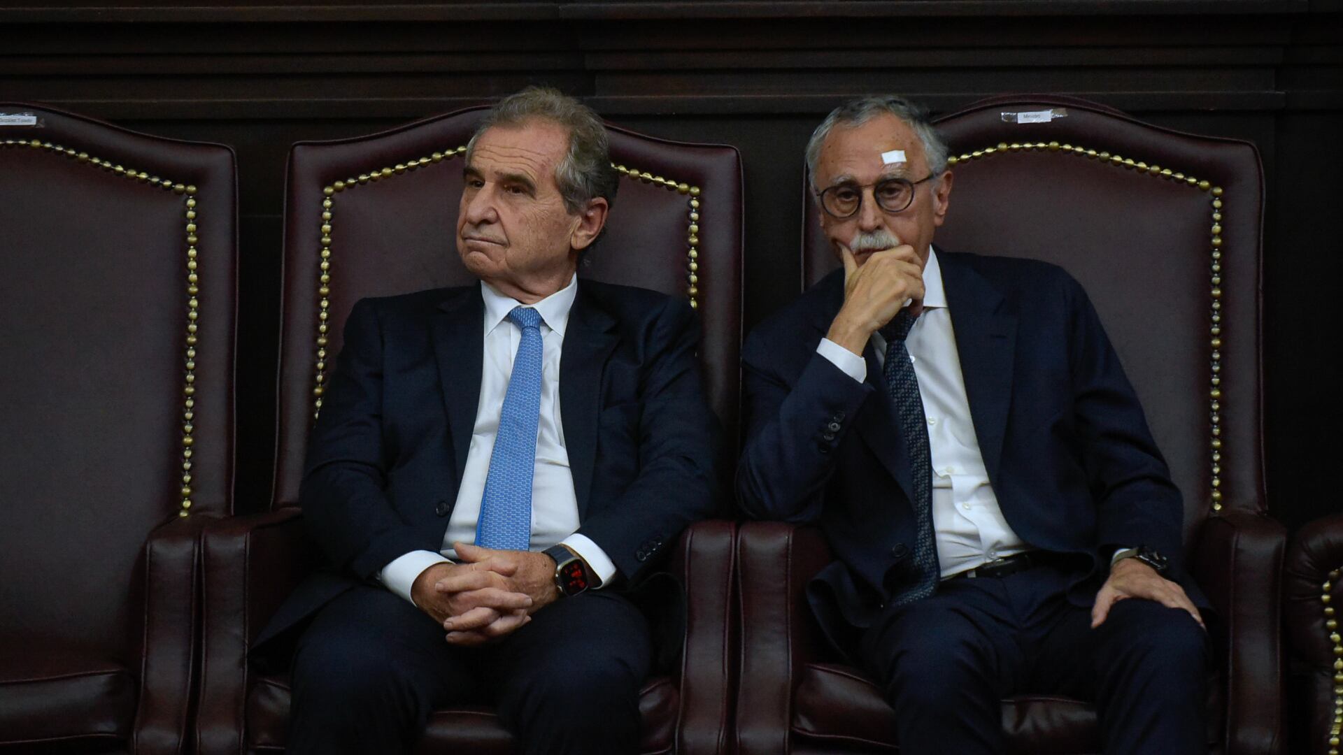 El Dr. Lylyk juto al ministro Mario Lugones