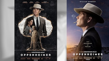 Afiches de "Oppenheimer" de Christopher