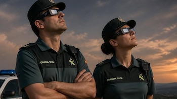 La Guardia Civil desplegará un dispositivo especial de seguridad por el eclipse del día 12, con más de 24.000 efectivos