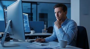 Actualización de sistema operativo en un computador de trabajo